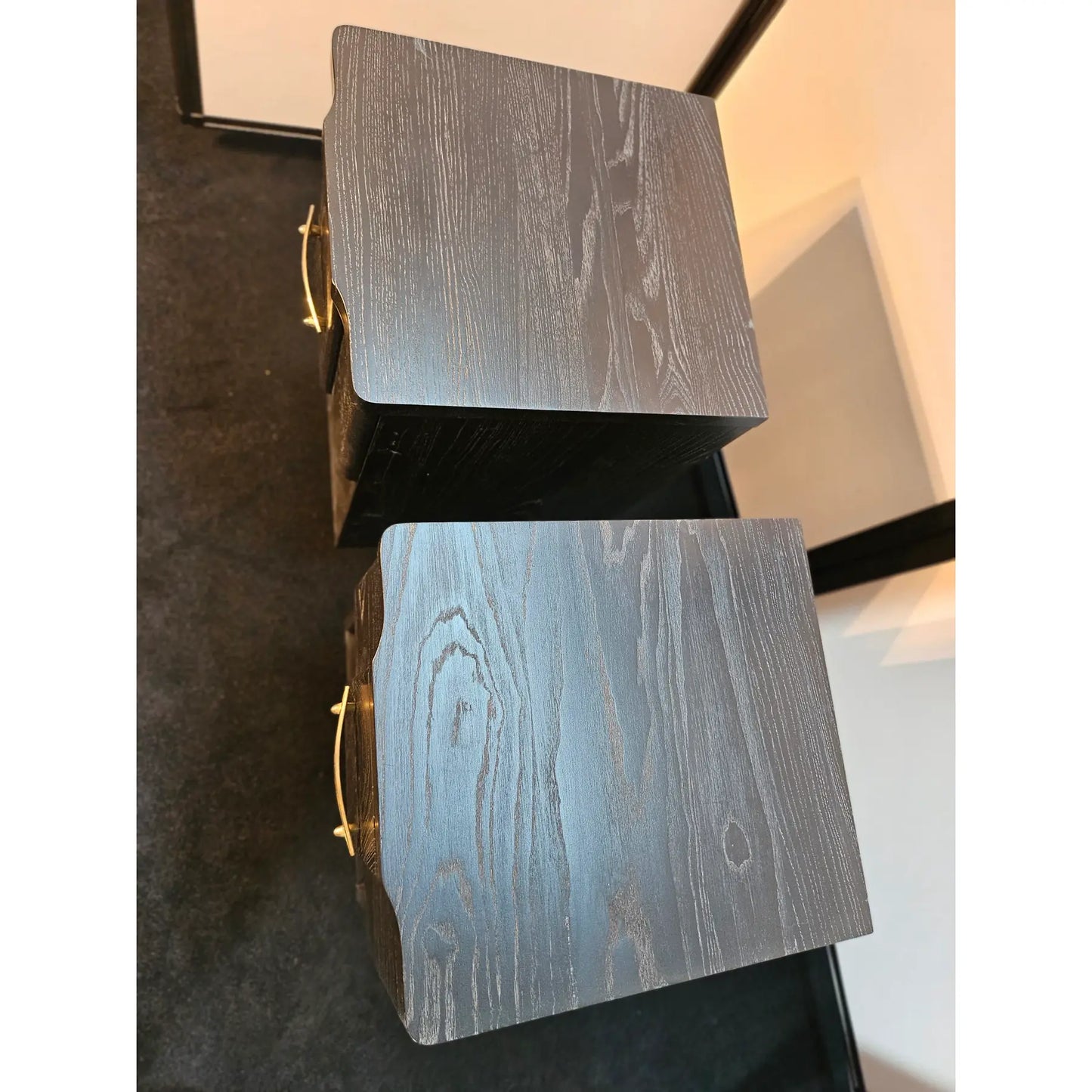 1940s Cerused Night Stands - Pair