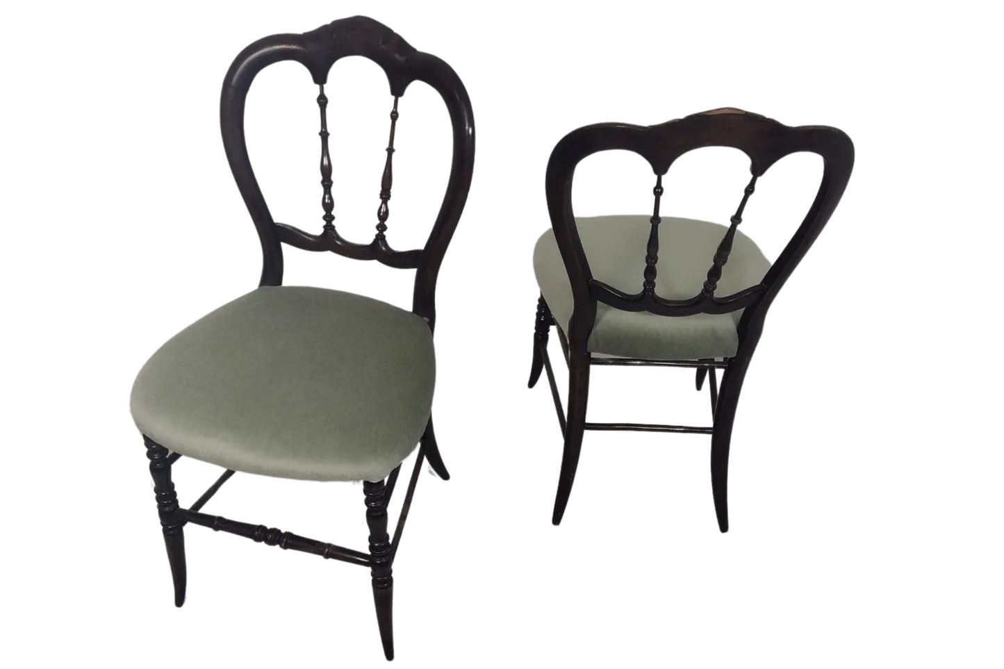 1940s French Accent Chairs - Set of 2