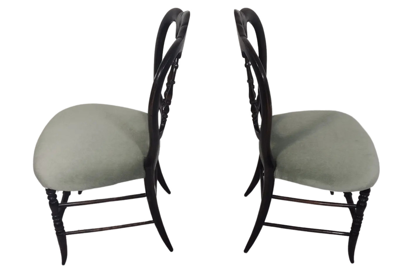 1940s French Accent Chairs - Set of 2