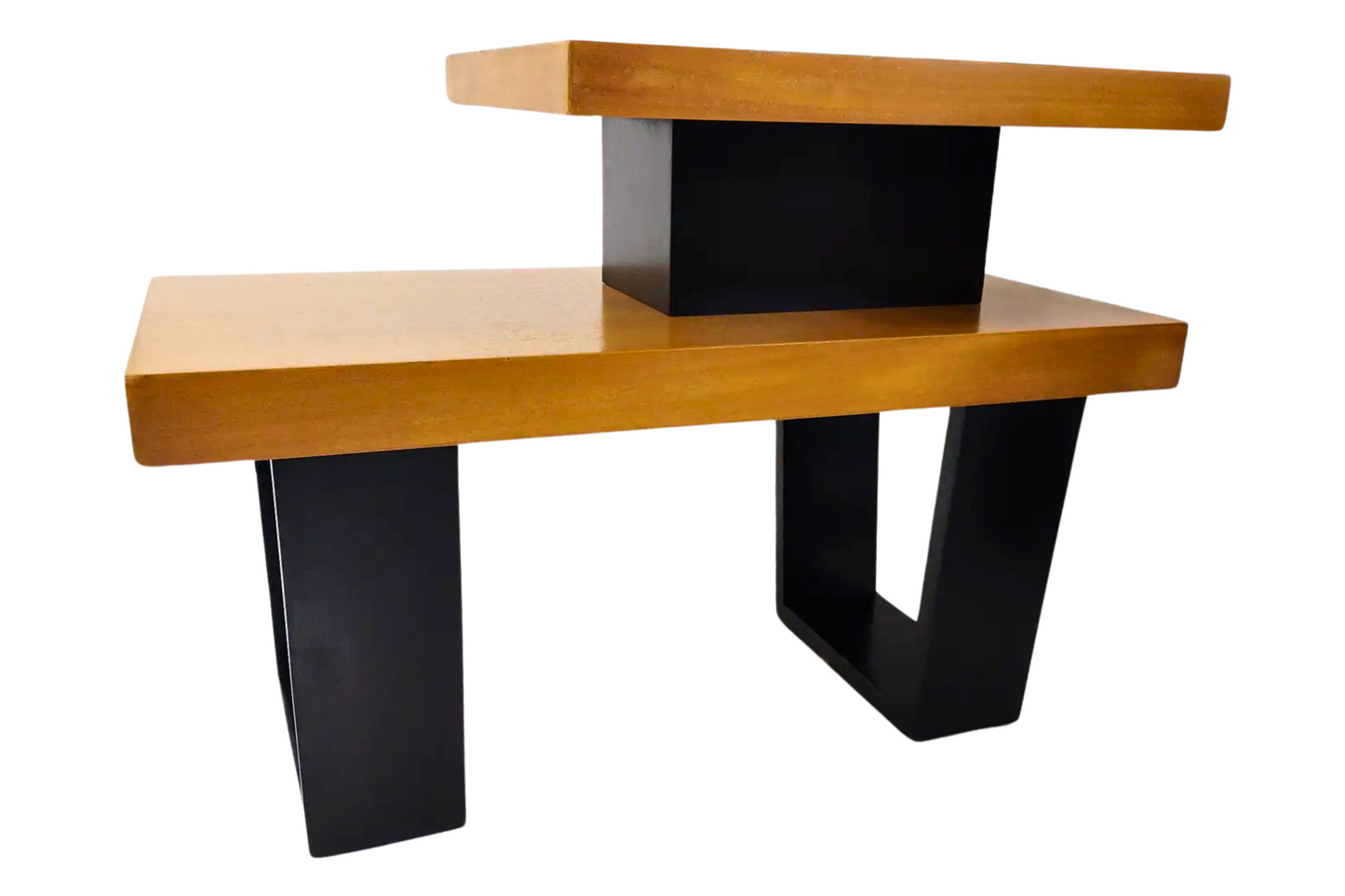 1950s Vintage Step End Tables - Pair