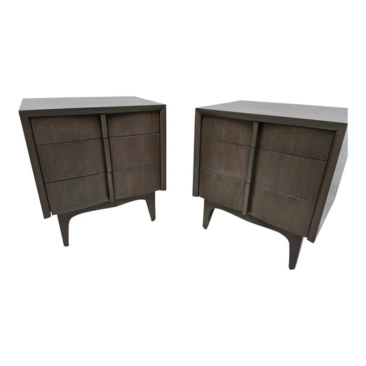 1960s American of Martinsville Night Stands - Pair