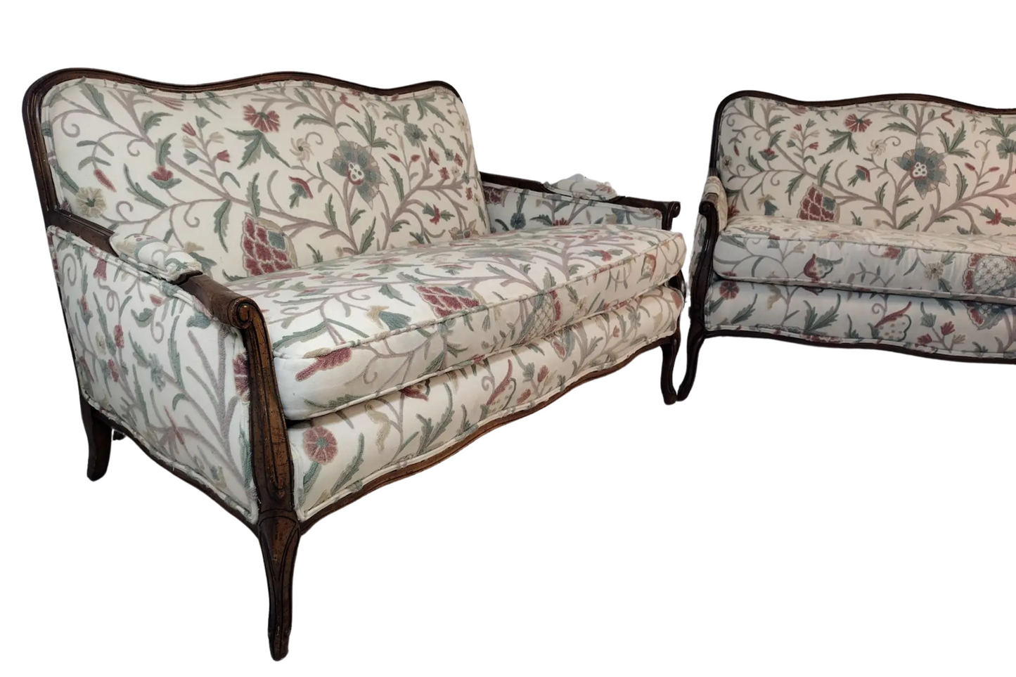1960s French Style Settees - Pair