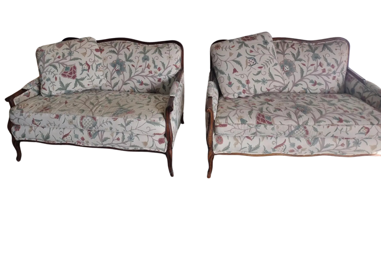 1960s French Style Settees - Pair
