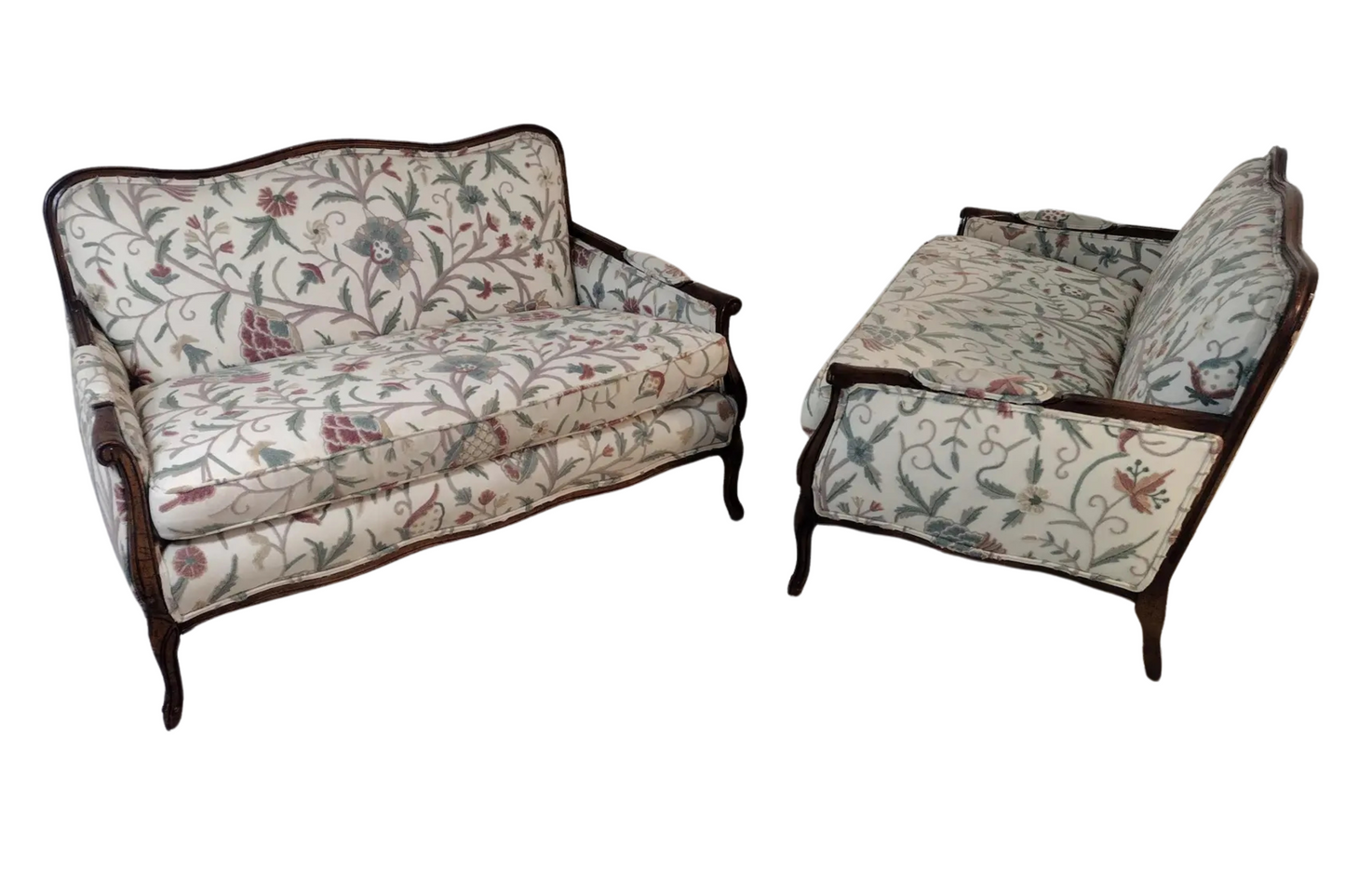 1960s French Style Settees - Pair