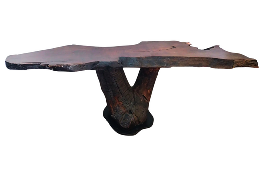 1960s Log Console Table