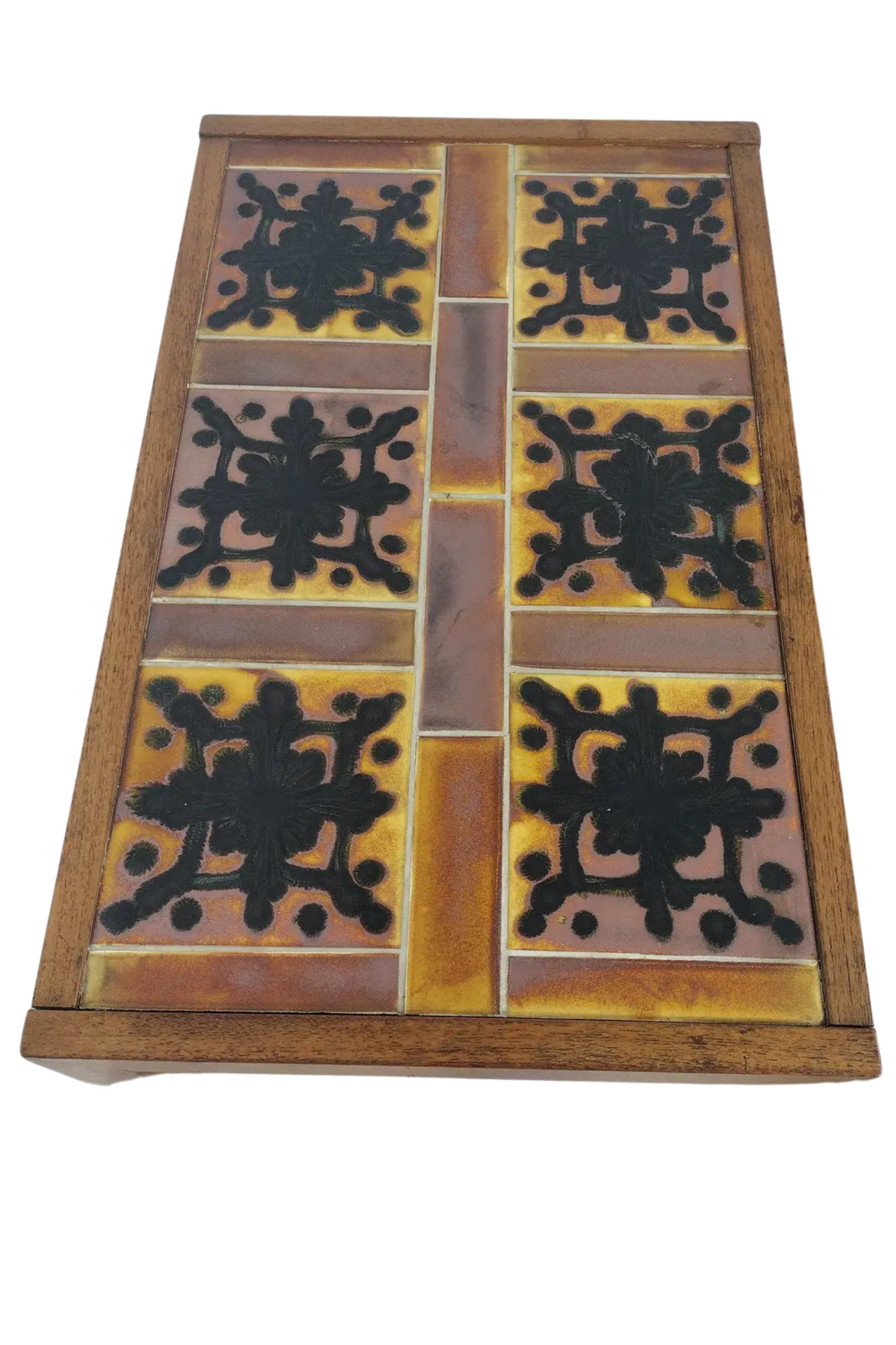 1960s Tile Top Nesting Tables - Set of 3