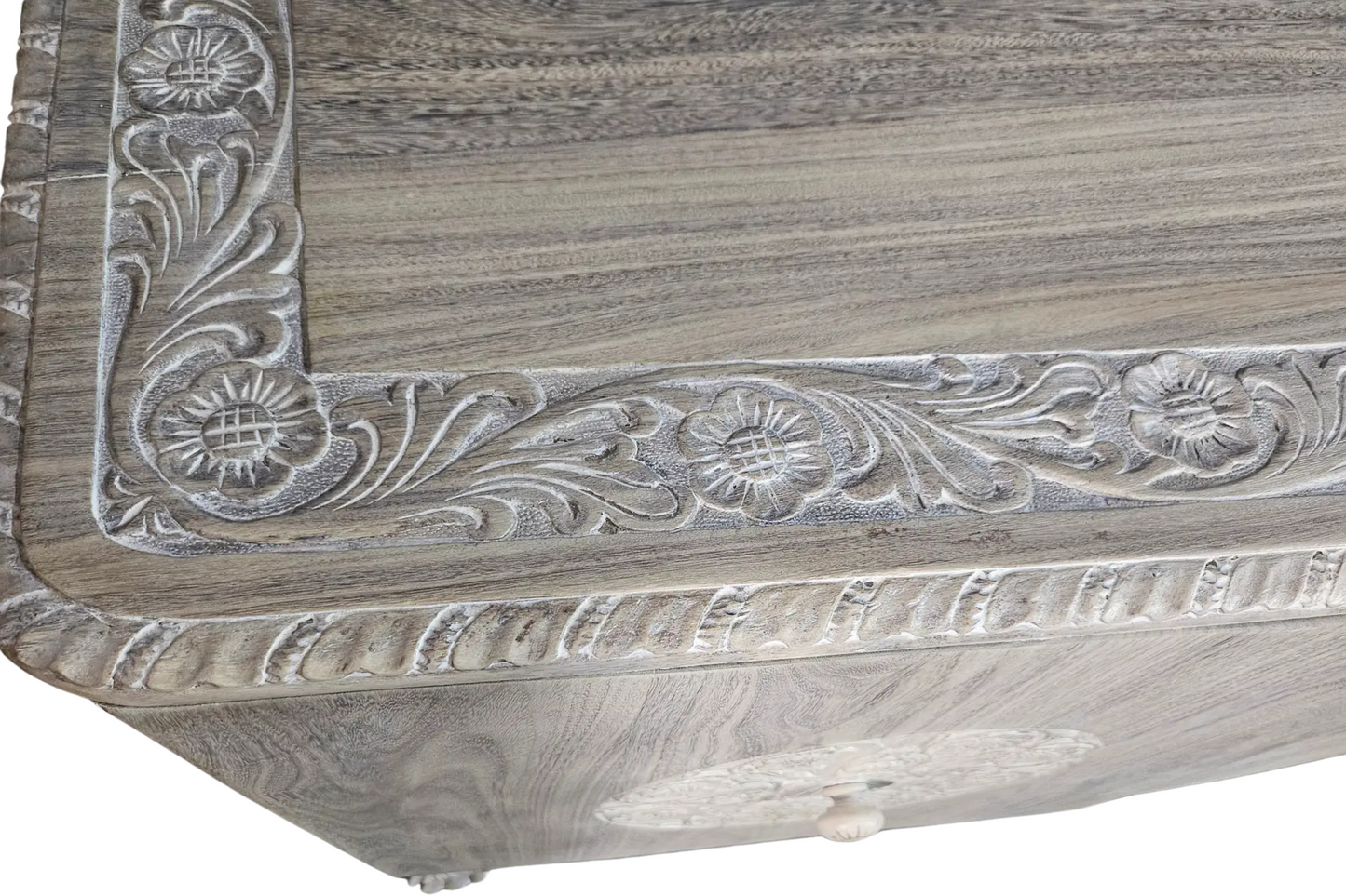 1960s Vintage Bleached Credenza