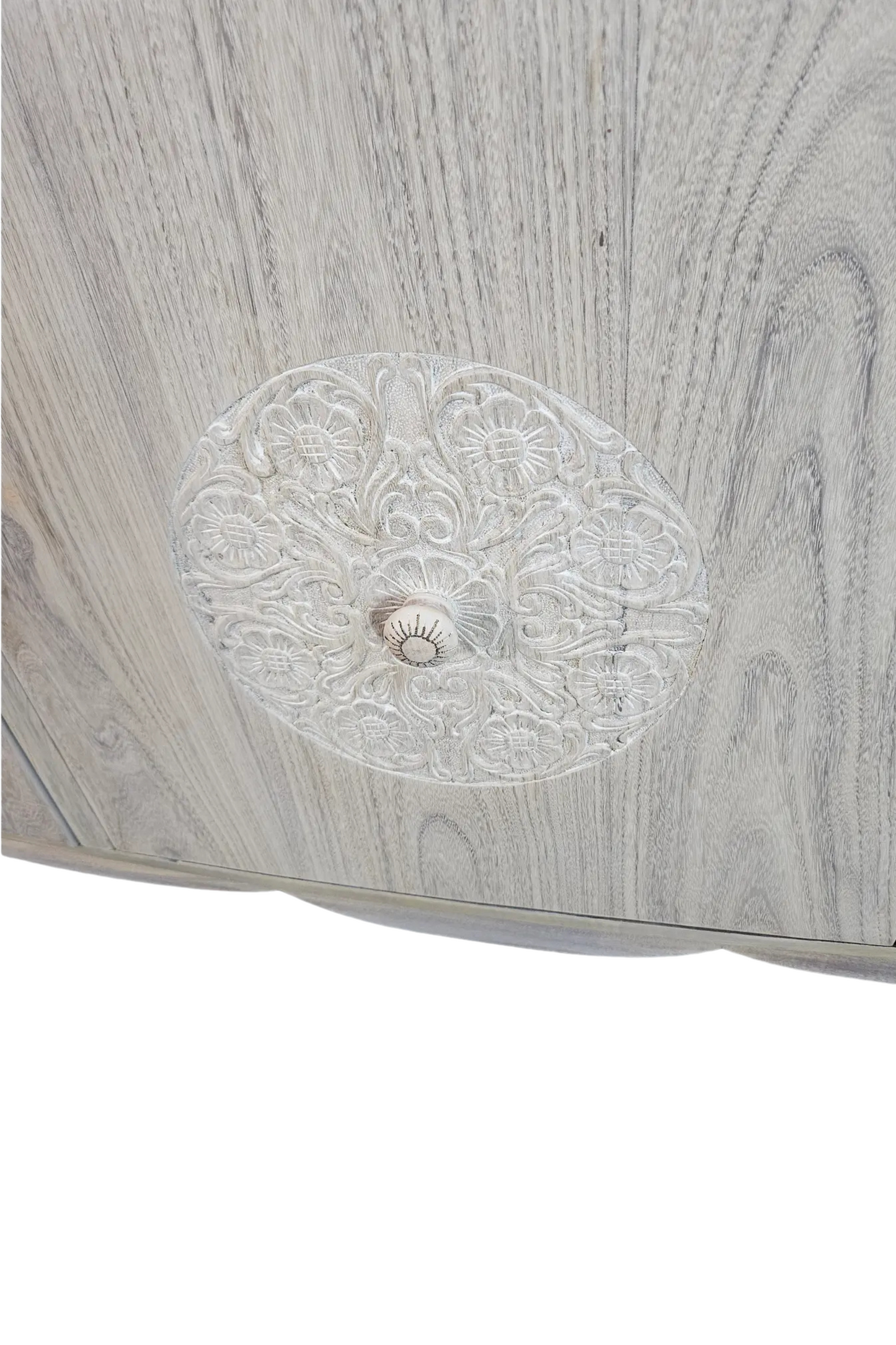 1960s Vintage Bleached Credenza