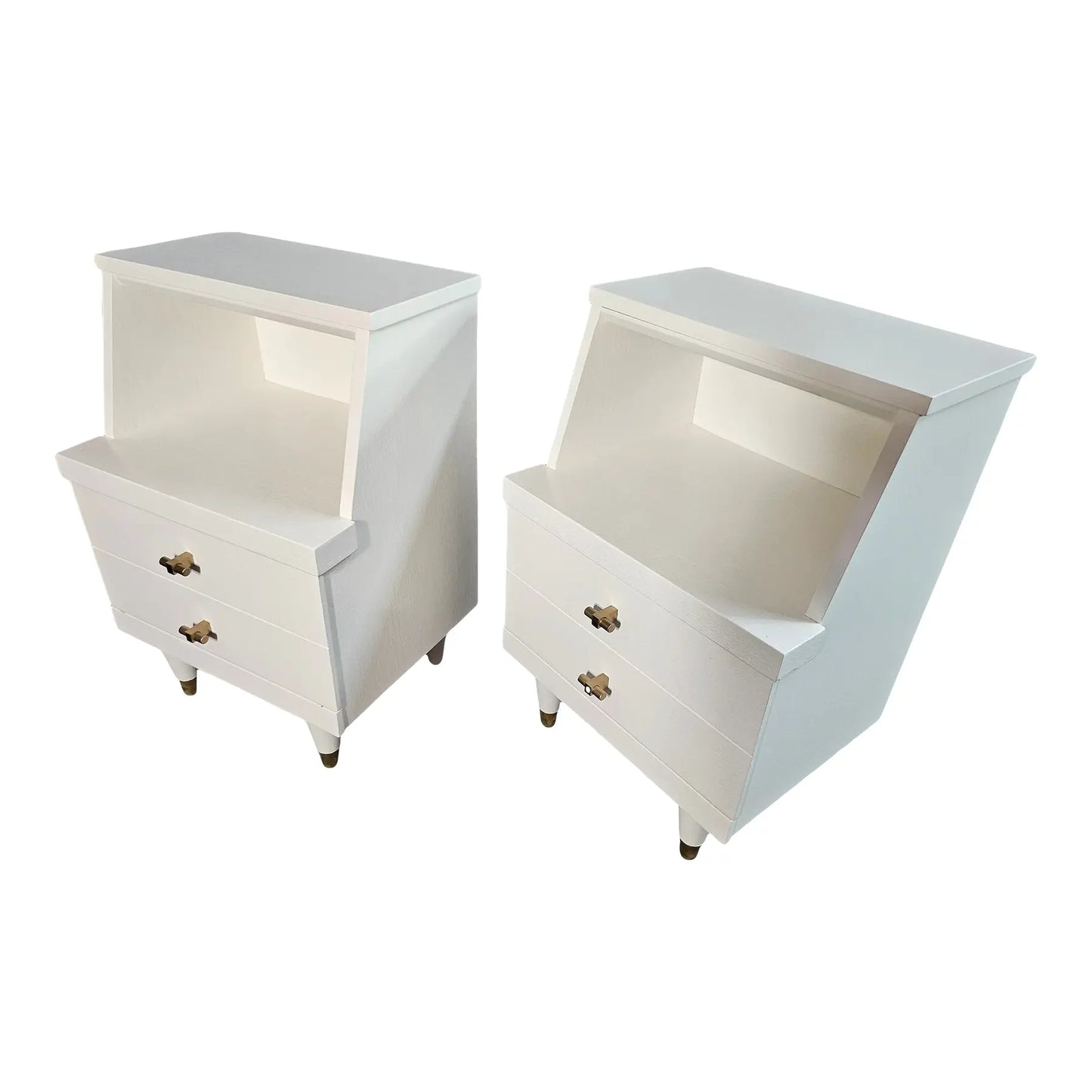 1970s Modern Nightstands - Pair