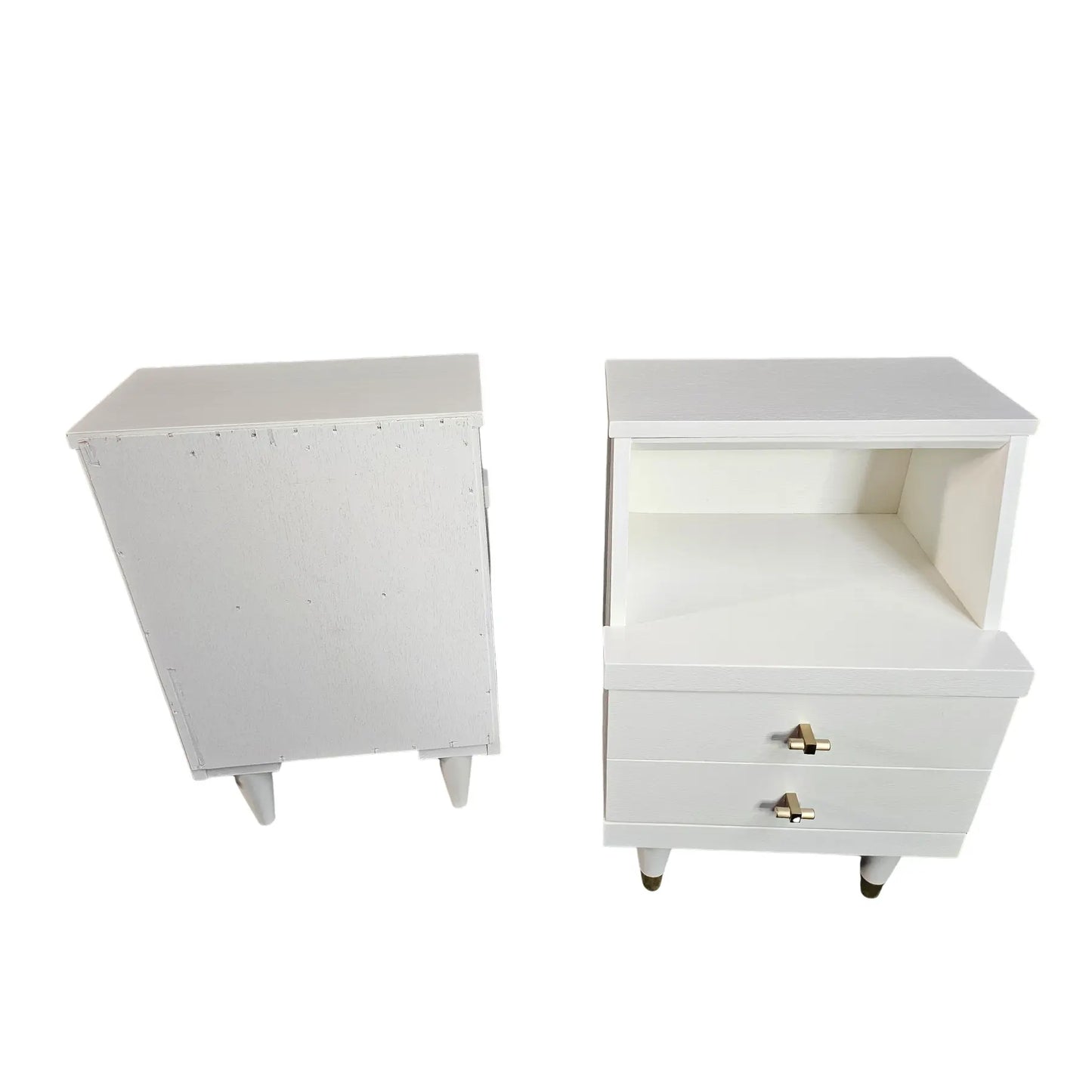 1970s Modern Nightstands - Pair