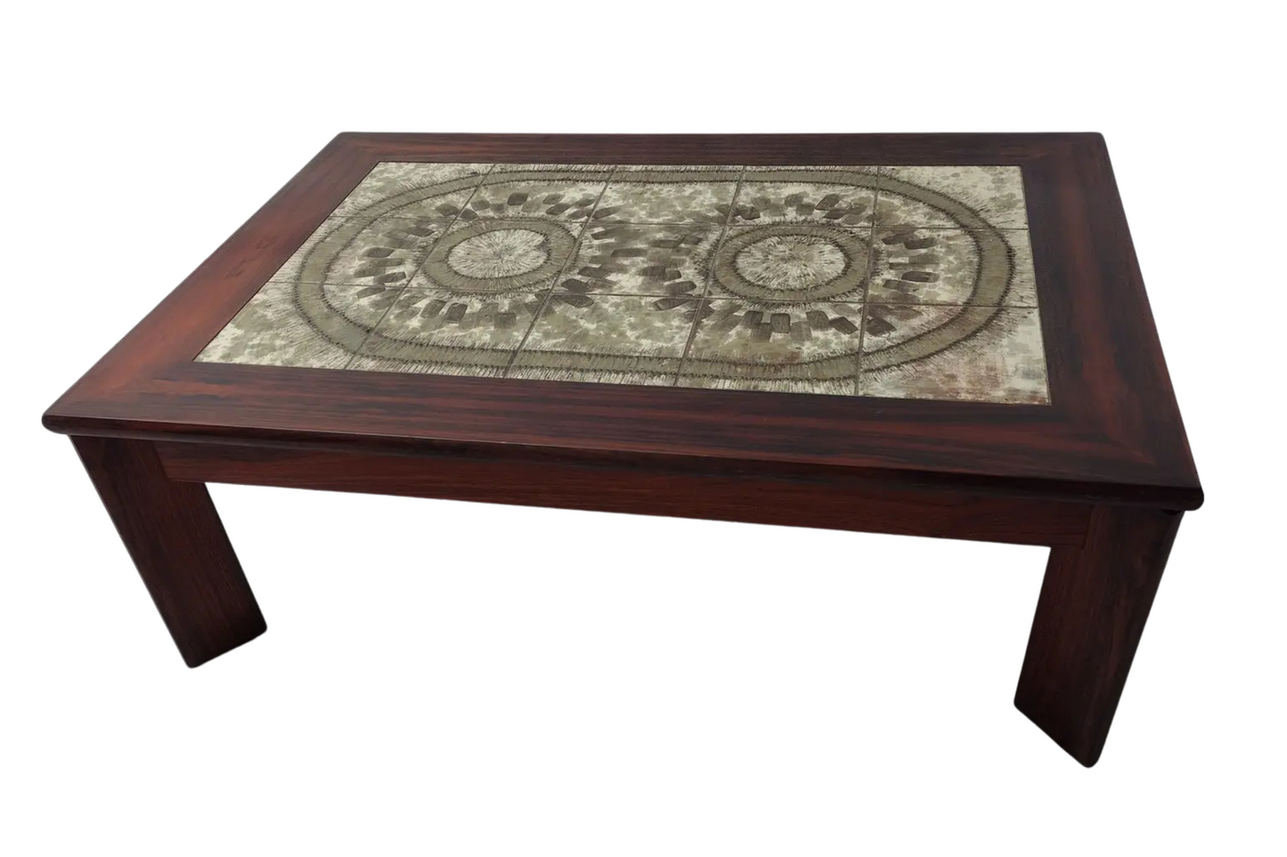 1970s Tile Top Coffee Table