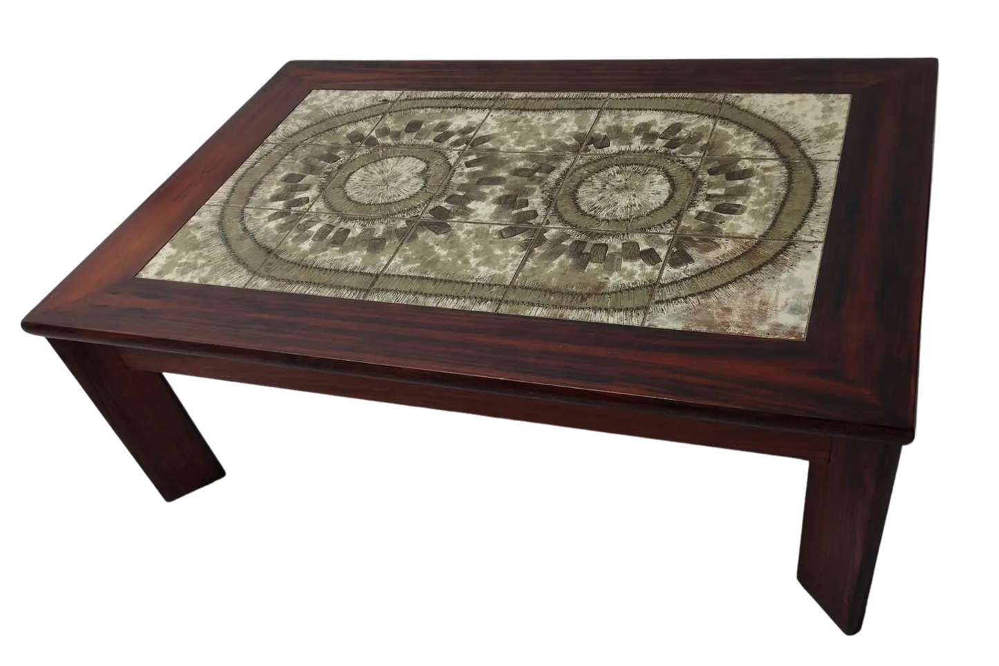 1970s Tile Top Coffee Table