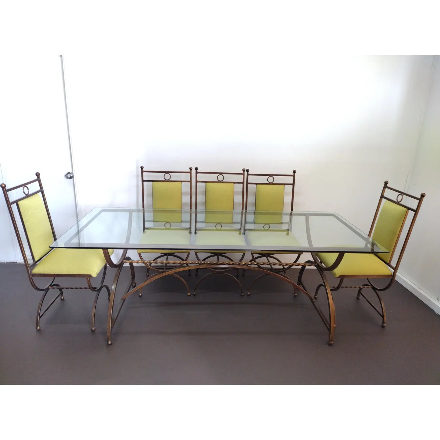 1990s Contemporary Dining Set of 10