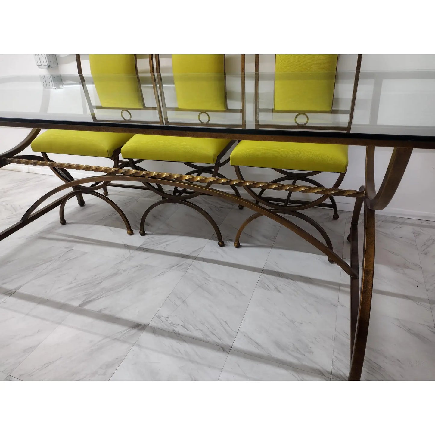 1990s Contemporary Dining Set of 10