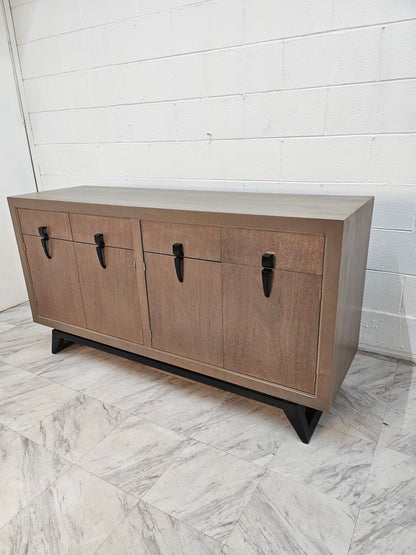 Authentic 1950s Metz Mad Mid-Century Mahogany Cabinet | Restored