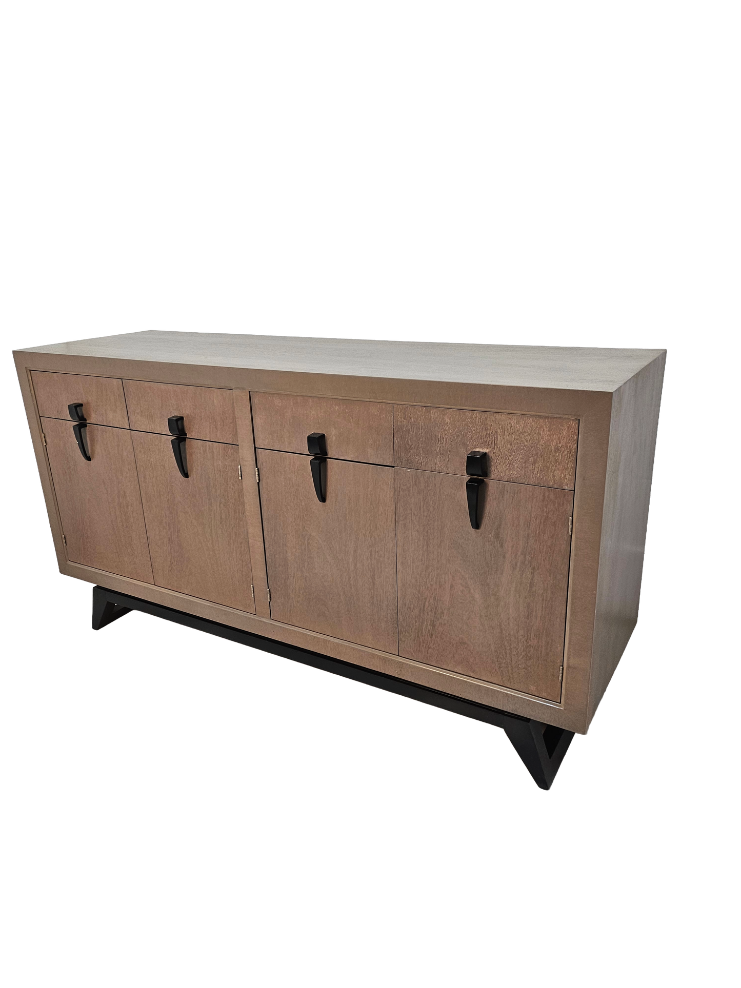 Authentic 1950s Metz Mad Mid-Century Mahogany Cabinet | Restored