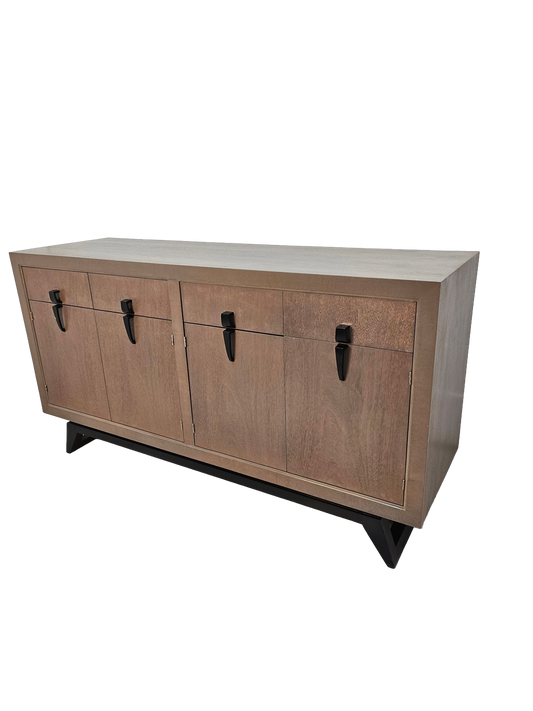 Authentic 1950s Metz Mad Mid-Century Mahogany Cabinet | Restored