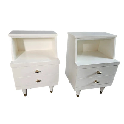 1970s Modern Nightstands - Pair