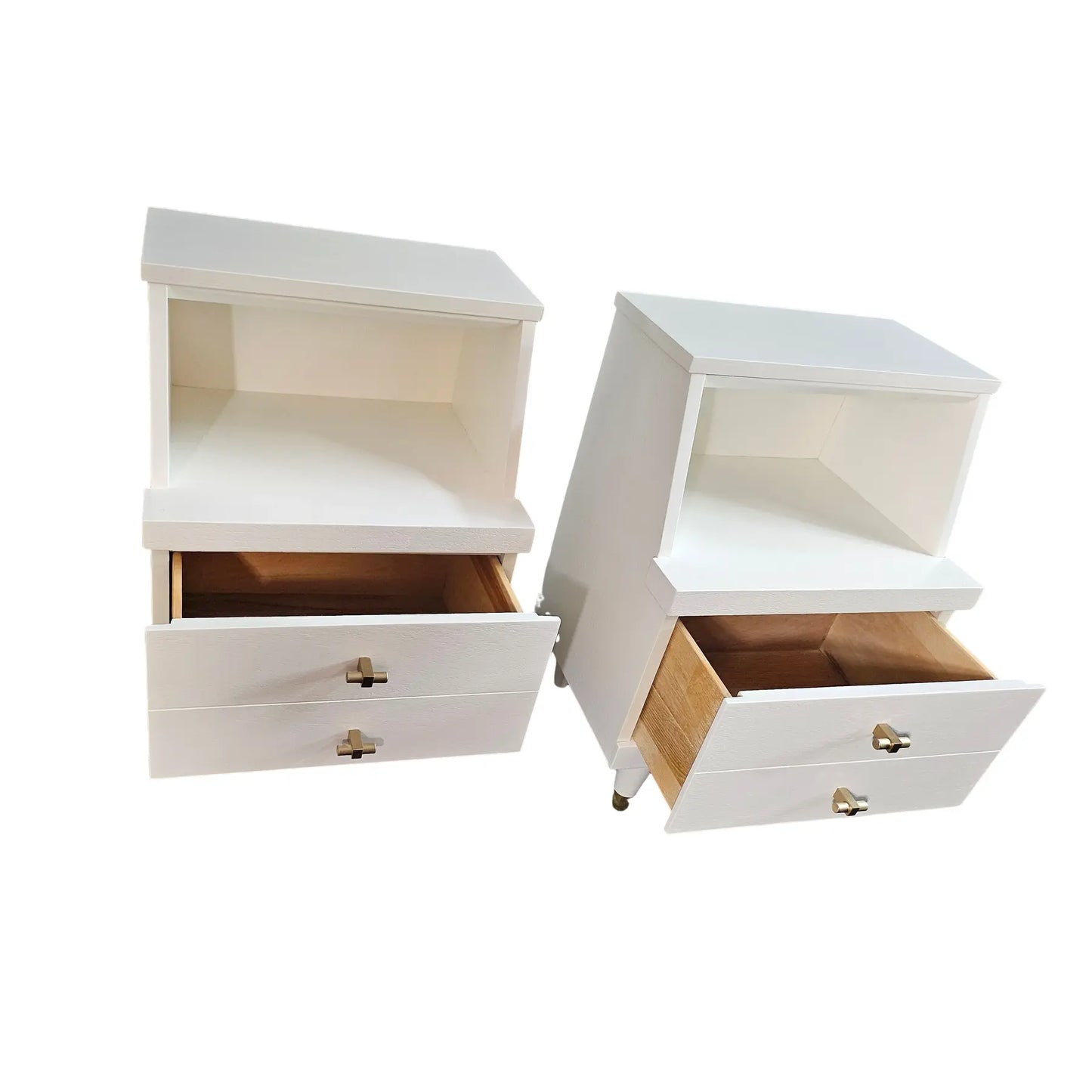 1970s Modern Nightstands - Pair