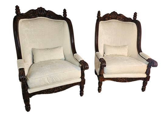 Contemporary Oversized Chairs - Set of 2