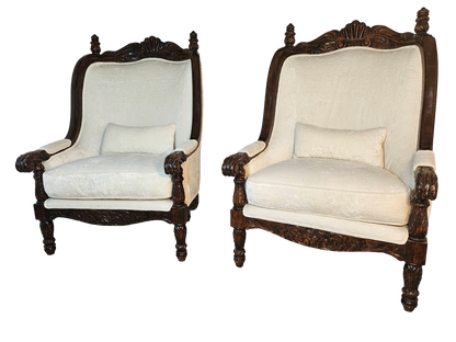 Contemporary Oversized Chairs - Set of 2
