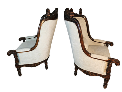 Contemporary Oversized Chairs - Set of 2