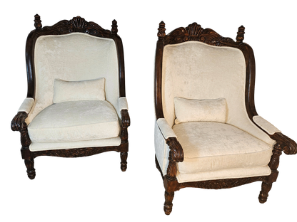 Contemporary Oversized Chairs - Set of 2