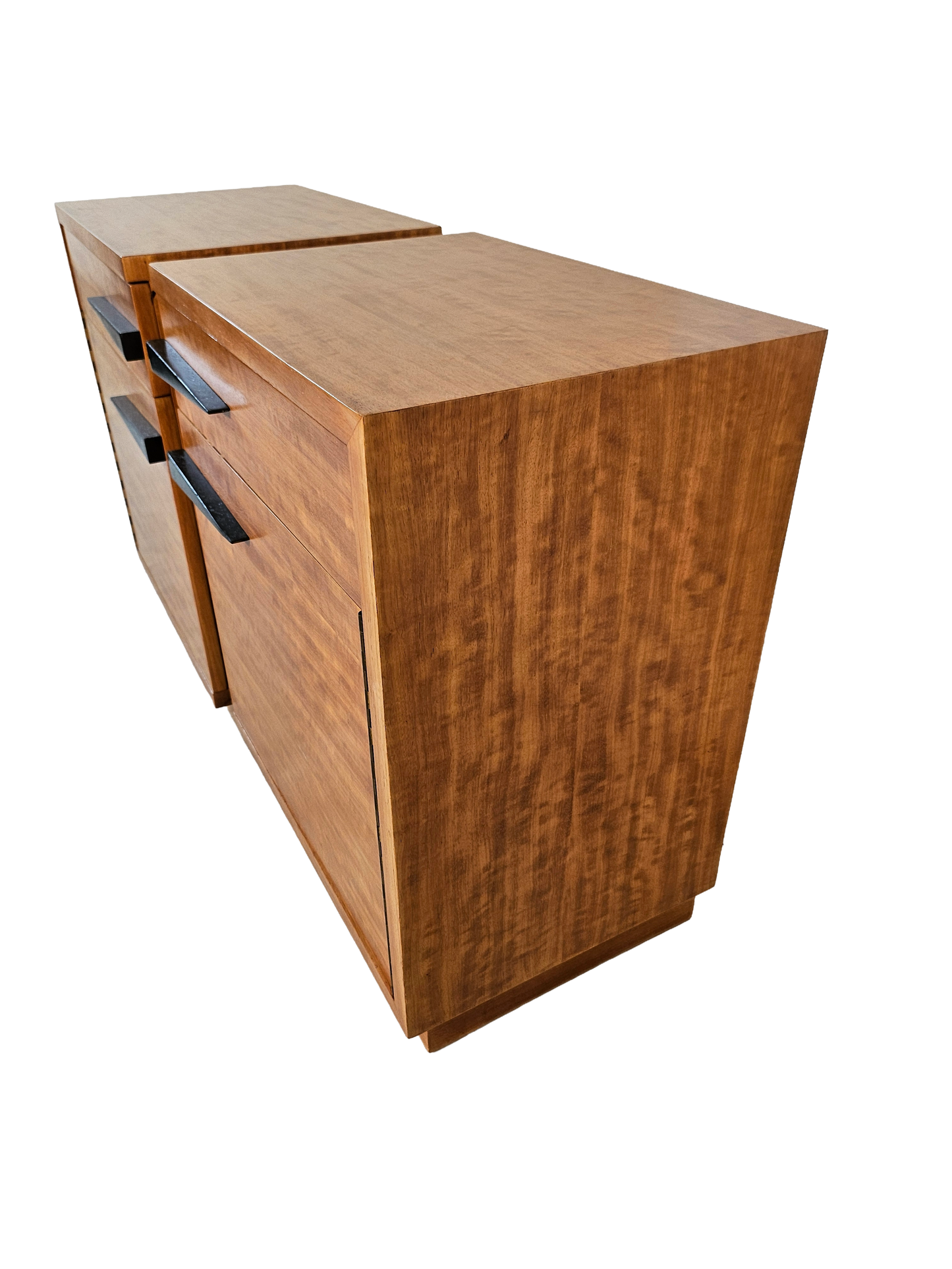 1950s Pair of Art Deco Night Stands