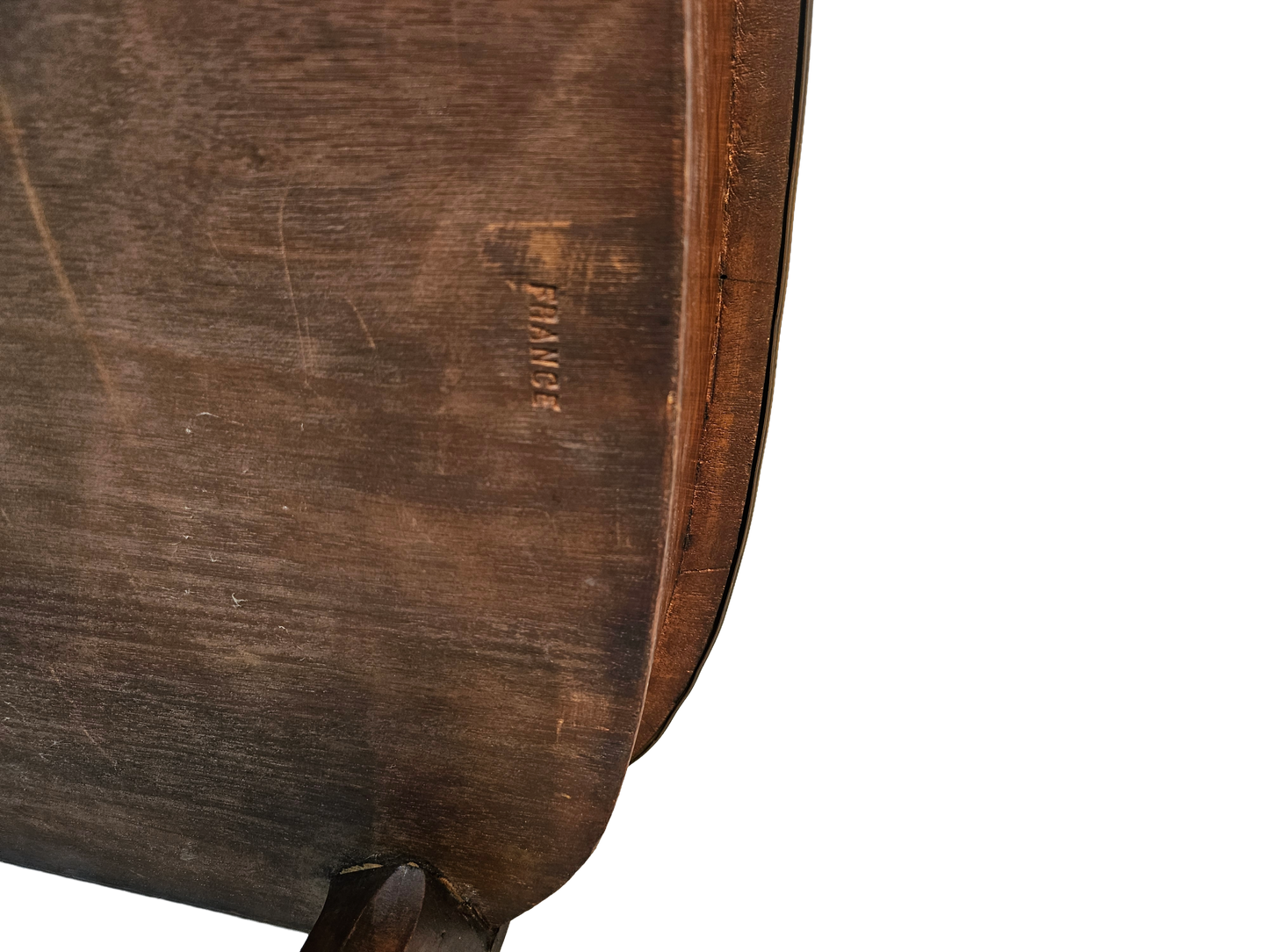 French Louis XV Style Marquetry Side Table With Bronze Accents, Circa 1900