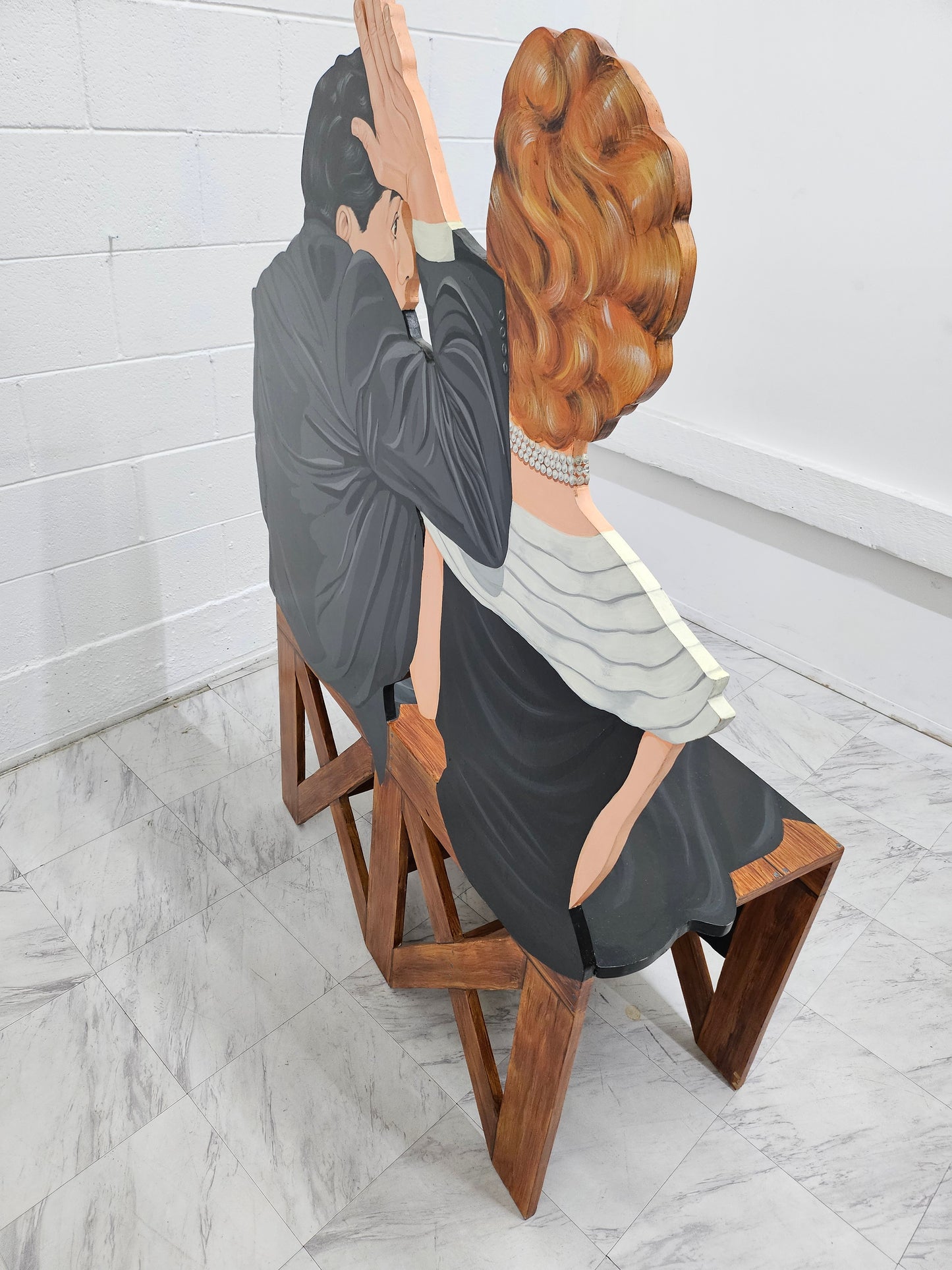 I love Lucy Bench
