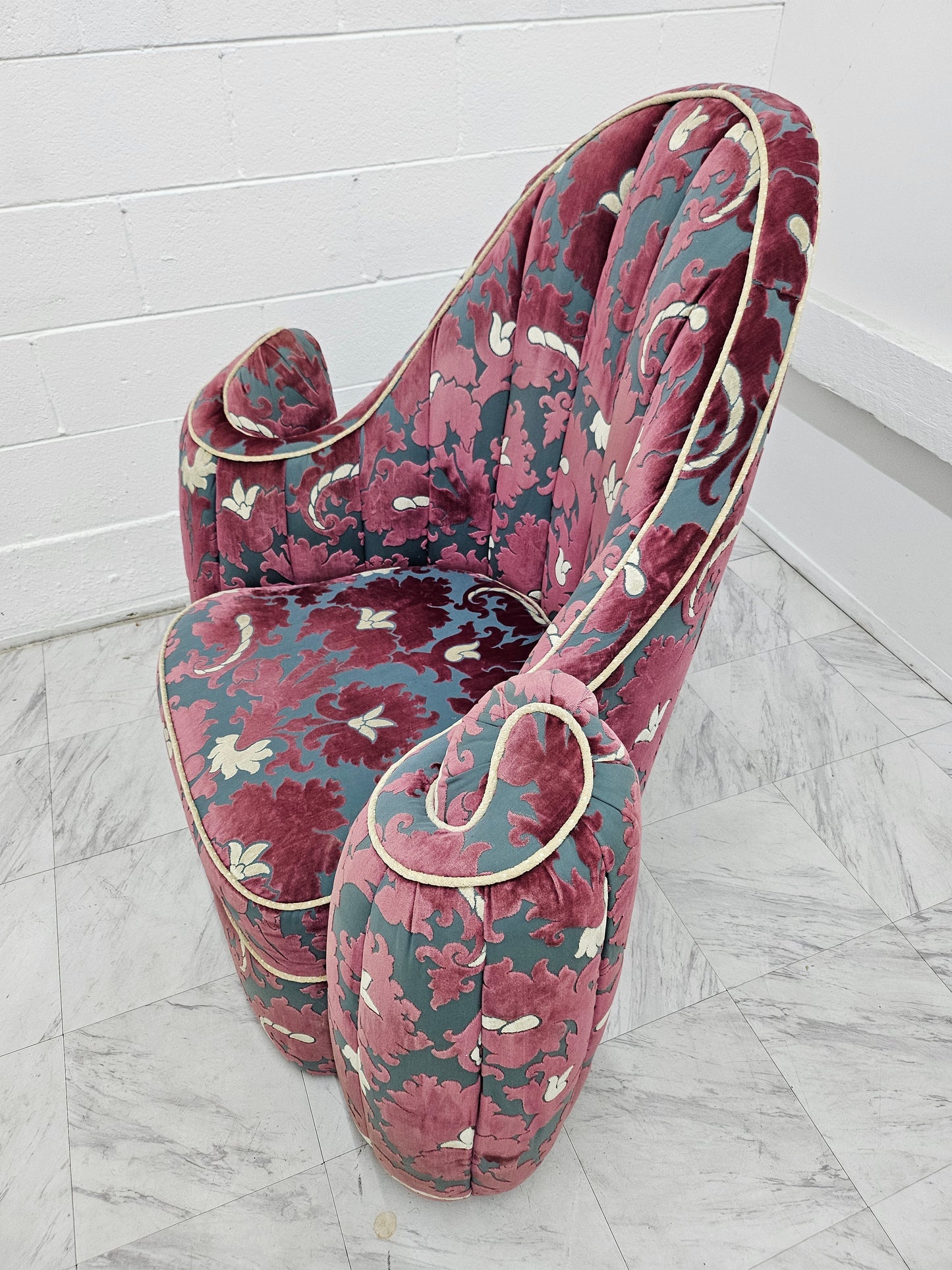 Queens Chair Attributed to the Pace Collection | Sculptural Seating, Circa 2000s
