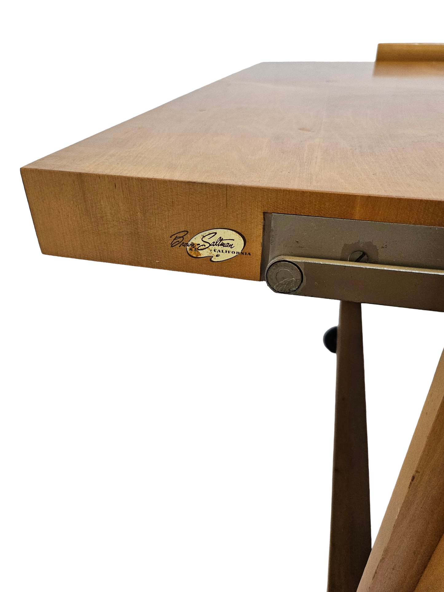Mid-Century Modern Expandable Bar Cart Attributed to John Keal for Brown Saltman, Maple, 1950s