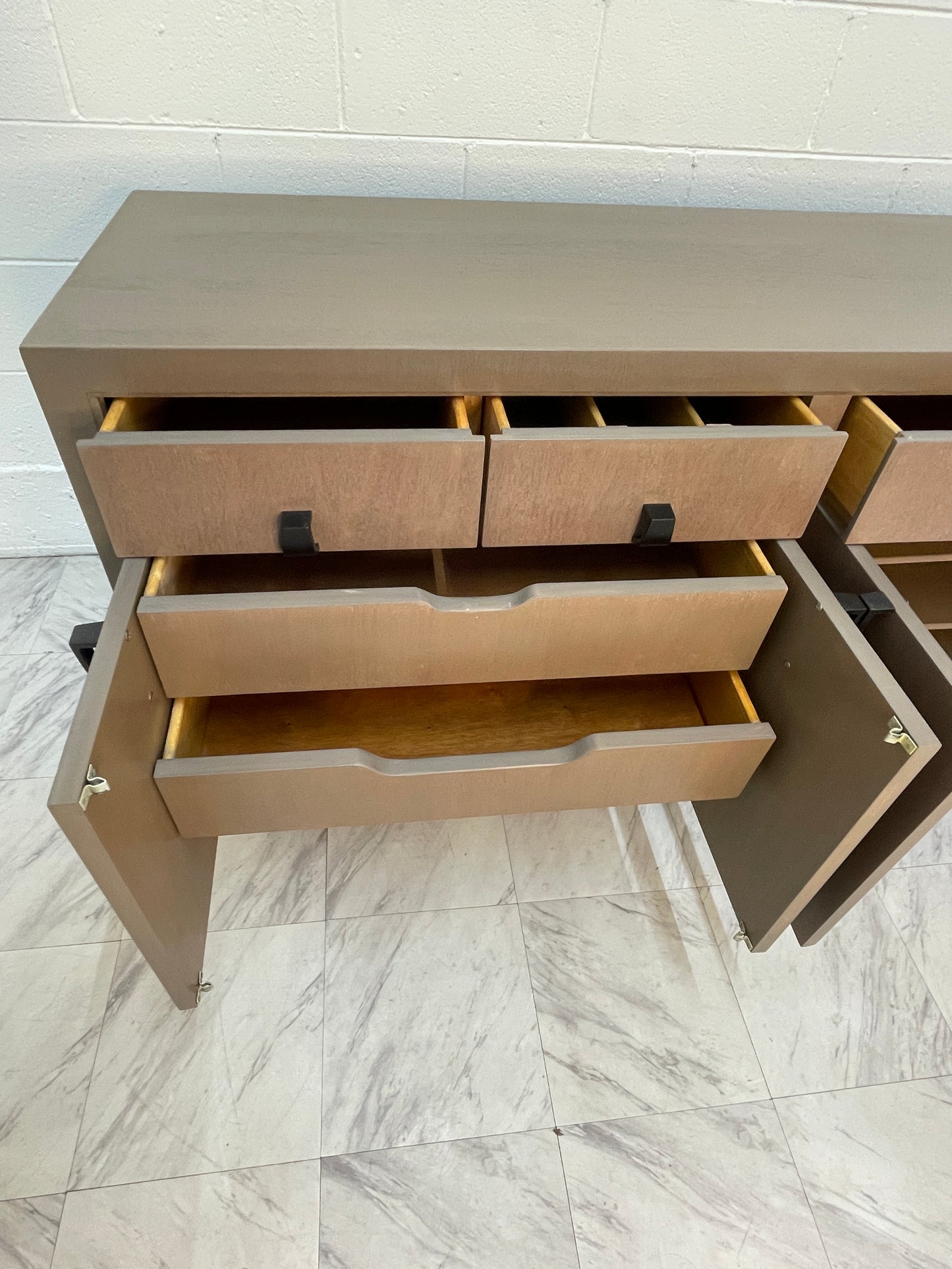 Authentic 1950s Metz Mad Mid-Century Mahogany Cabinet | Restored