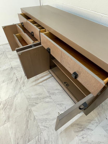 Authentic 1950s Metz Mad Mid-Century Mahogany Cabinet | Restored