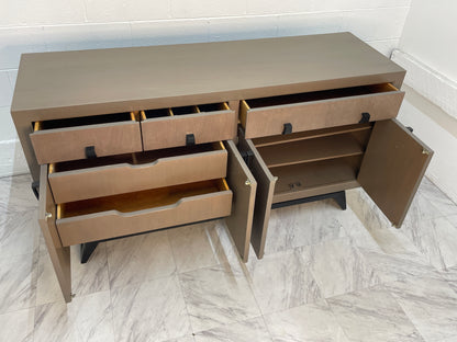 Authentic 1950s Metz Mad Mid-Century Mahogany Cabinet | Restored