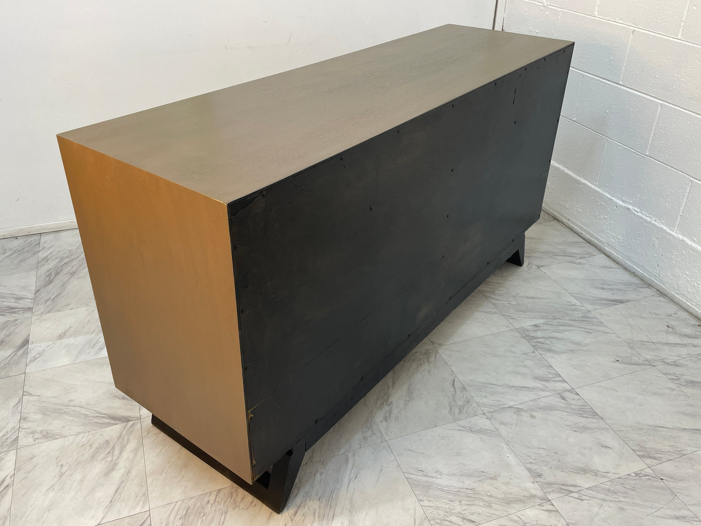 Authentic 1950s Metz Mad Mid-Century Mahogany Cabinet | Restored