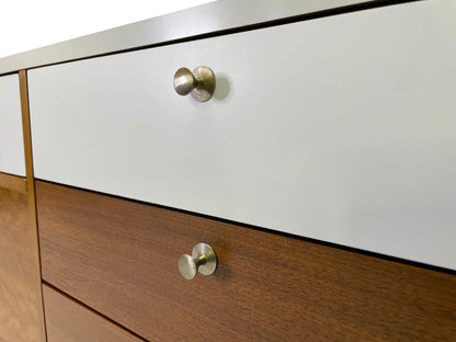 Brown Saltman Walnut Modular Wall Unit Attributed to Martin Borenstein, 1960s