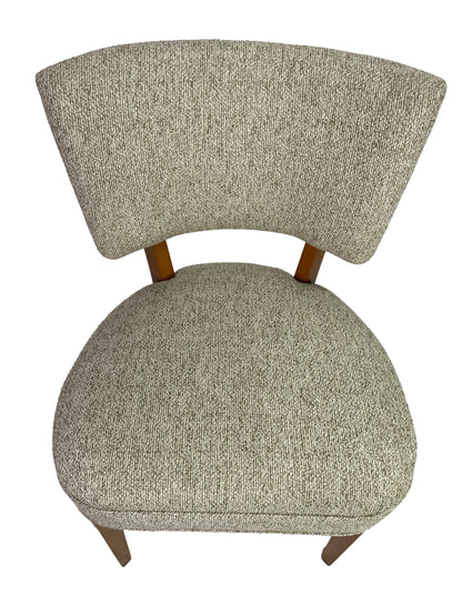 Large Circa 1950s Mid-Century Modern Dining Chair Set | 12 Restored Dining Chairs Including 2 Captain’s Chairs