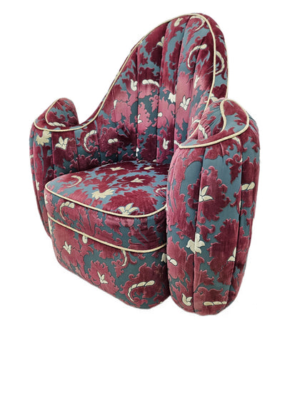 Queens Chair Attributed to the Pace Collection | Sculptural Seating, Circa 2000s