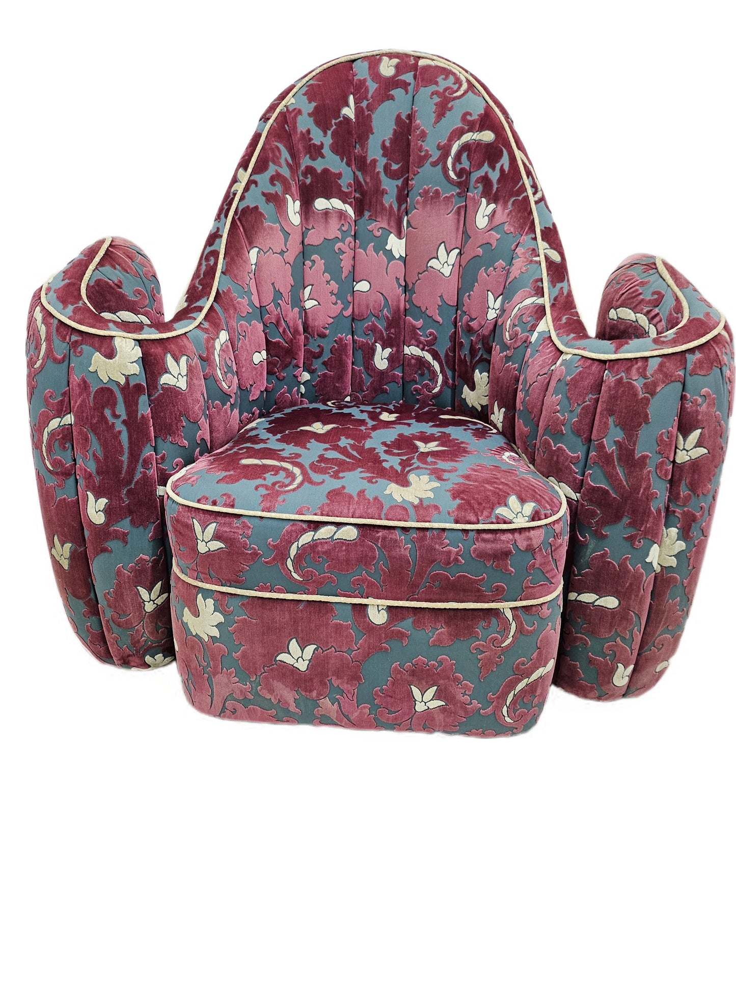 Queens Chair Attributed to the Pace Collection | Sculptural Seating, Circa 2000s