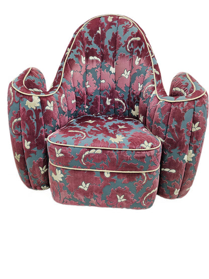 Queens Chair Attributed to the Pace Collection | Sculptural Seating, Circa 2000s