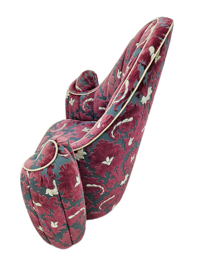 Queens Chair Attributed to the Pace Collection | Sculptural Seating, Circa 2000s