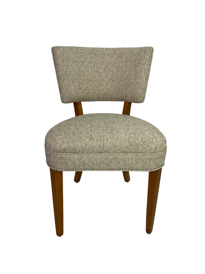 Large Circa 1950s Mid-Century Modern Dining Chair Set | 12 Restored Dining Chairs Including 2 Captain’s Chairs
